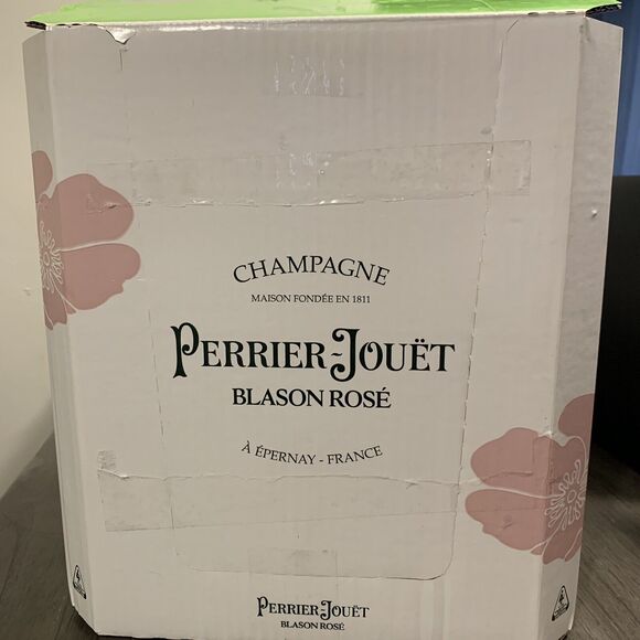 Perrier-Jouët BLASON ROSE’ 750ML Sealed Dummy FACTICES Display Bottle NEW - Picture 8 of 10